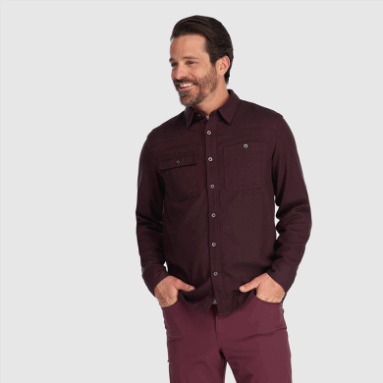 Outdoor Research Herren-Feedback-Flanellhemd Kalamata