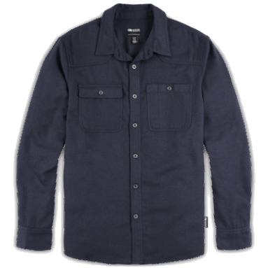 Outdoor Research Herren-Feedback-Flanellhemd Marineblau