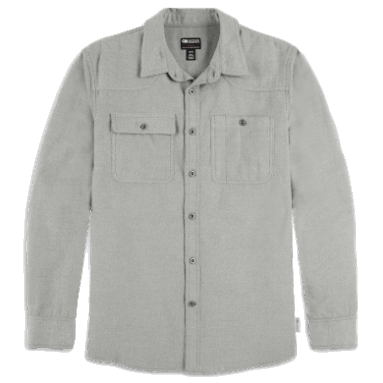 Outdoor Research Herren-Feedback-Flanellhemd Pewter