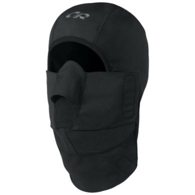 Outdoor Research Gorilla Gore-Tex® Infinium™ Sturmhaube Schwarz