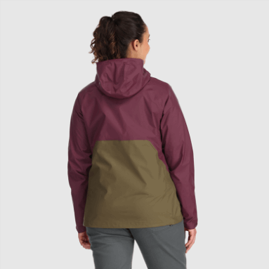 Outdoor Research Apollo Regenjacke Damen Kalamata/loden