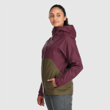 Outdoor Research Apollo Regenjacke Damen Kalamata/loden