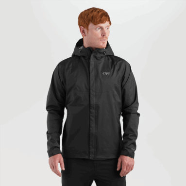 Outdoor Research Apollo Regenjacke Für Herren Schwarz