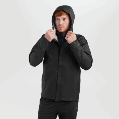 Outdoor Research Apollo Regenjacke Für Herren Schwarz