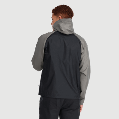 Outdoor Research Apollo Regenjacke Für Herren Schwarz/zinn
