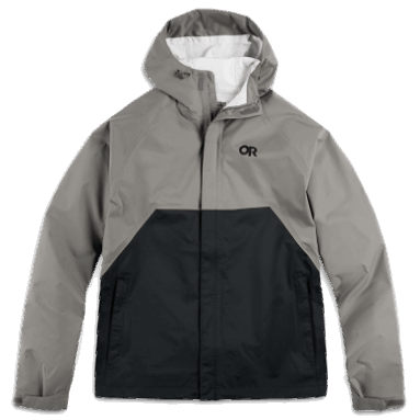 Outdoor Research Apollo Regenjacke Für Herren Schwarz/zinn