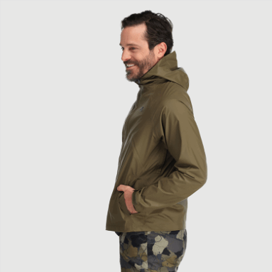 Outdoor Research Apollo Regenjacke Für Herren Aus Loden