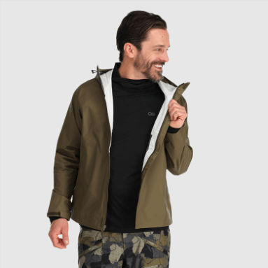 Outdoor Research Apollo Regenjacke Für Herren Aus Loden