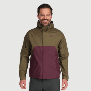 Outdoor Research Herren Regenjacke Apollo Loden/Kalamata