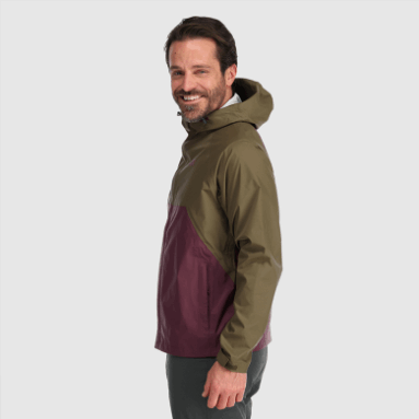 Outdoor Research Herren Regenjacke Apollo Loden/Kalamata