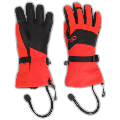 Outdoor Research Herren Highcamp Handschuhe Cranberry