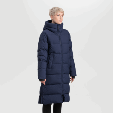 Outdoor Research Coze Down Parka Für Damen Marineblau