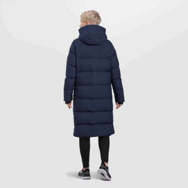 Outdoor Research Coze Down Parka Für Damen Marineblau