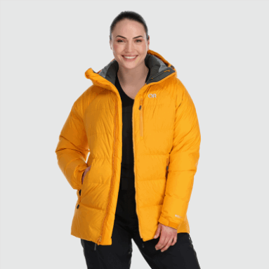 Outdoor Research Damen Super Alpine Daunenparka Radiant