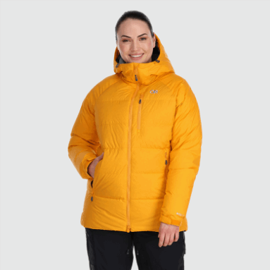Outdoor Research Damen Super Alpine Daunenparka Radiant