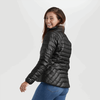 Outdoor Research Damen Helium Daunenjacke Schwarz