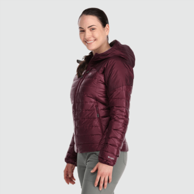 Outdoor Research Damen-Helium-Daunen-Hoodie Plus Kalamata