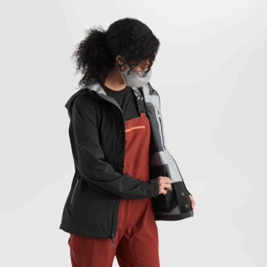 Outdoor Research Damenjacke Carbid Schwarz