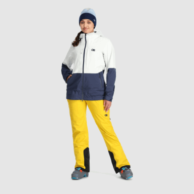 Outdoor Research Damenjacke Carbid Snow/Marineblau