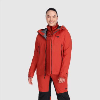 Outdoor Research Erzengel Gore-Tex® Damenjacke Schwarz