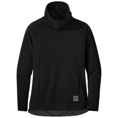 Outdoor Research Damen-Trail-Mix-Cowl-Pullover Schwarz