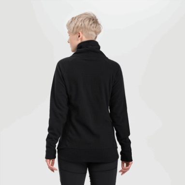 Outdoor Research Damen-Trail-Mix-Cowl-Pullover Schwarz