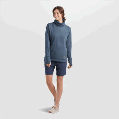 Outdoor Research Damen-Trailmix-Cowl-Pullover Nimbus