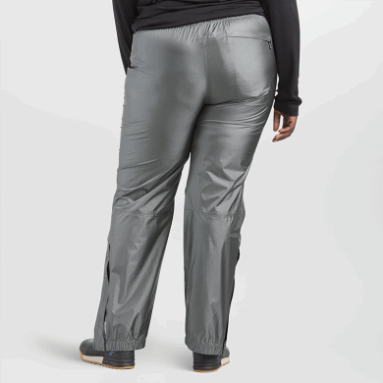 Outdoor Research Damen Helium Regenhose Pewter