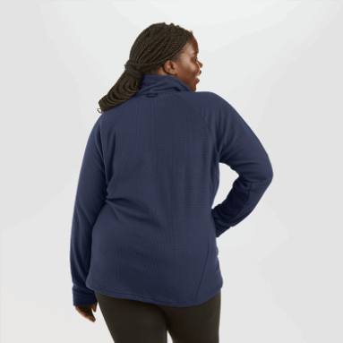 Outdoor Research Damen-Trail-Mix-Snap-Pullover Marineblau