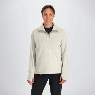 Outdoor Research Damen Trail Mix Snap Pullover Sand