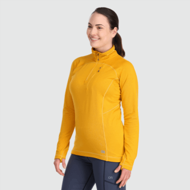 Outdoor Research Vigor Quarter Zip Lärche Für Damen