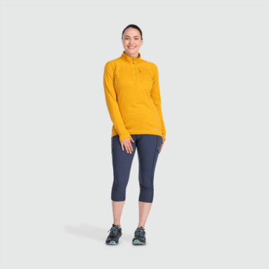 Outdoor Research Vigor Quarter Zip Lärche Für Damen