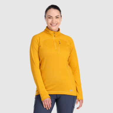 Outdoor Research Vigor Quarter Zip Lärche Für Damen