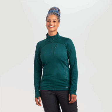 Outdoor Research Vigor Quarter Zip Treeline Für Damen