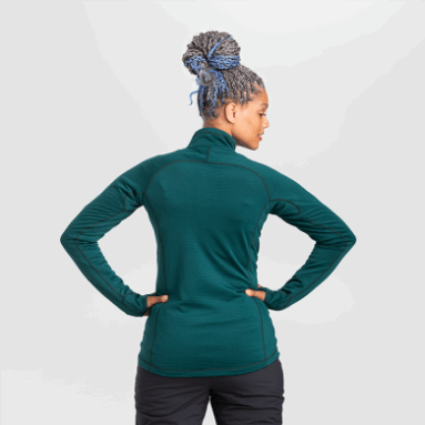 Outdoor Research Vigor Quarter Zip Treeline Für Damen