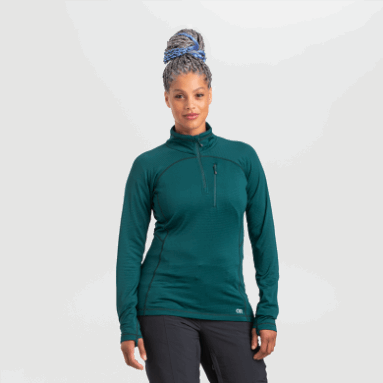 Outdoor Research Vigor Quarter Zip Treeline Für Damen