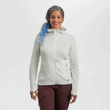Outdoor Research Vigor Hoodie Mit Durchgehendem Reißverschluss Für Damen Snow