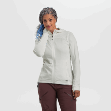 Outdoor Research Vigor Hoodie Mit Durchgehendem Reißverschluss Für Damen Snow