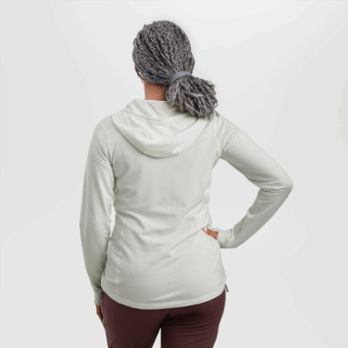 Outdoor Research Vigor Hoodie Mit Durchgehendem Reißverschluss Für Damen Snow