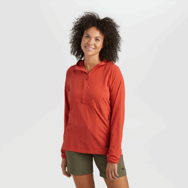 Outdoor Research Damen Astroman Sun Hoodie Moab