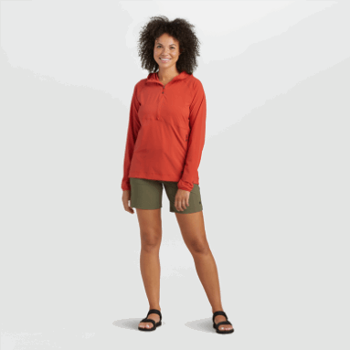 Outdoor Research Damen Astroman Sun Hoodie Moab