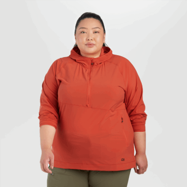 Outdoor Research Damen Astroman Sun Hoodie Moab