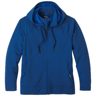Outdoor Research Emersion Fleece Hoodie Für Damen Classic Blue Heather