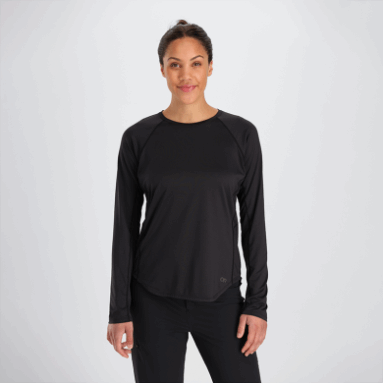 Outdoor Research Damen Argon L/S T-Shirt Schwarz