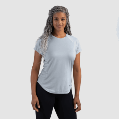 Outdoor Research Argon Kurzarm-T-Shirt Für Damen Schwarz