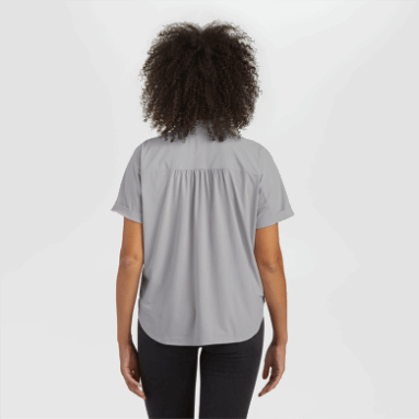 Outdoor Research Astroman S/s Sonnenshirt Für Damen Pebble