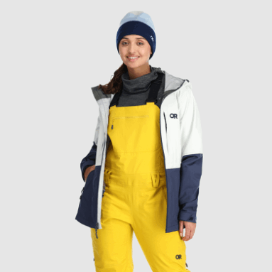 Outdoor Research Damenjacke Carbide-Plus Snow/Marineblau