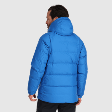 Outdoor Research Herren Super Alpine Daunenparka Classic Blue
