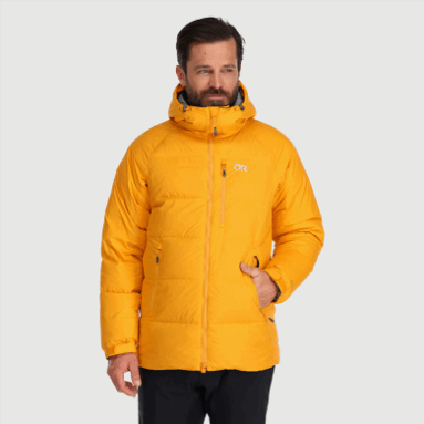 Outdoor Research Super Alpine Daunenparka Für Herren Strahlend