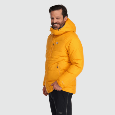 Outdoor Research Super Alpine Daunenparka Für Herren Strahlend